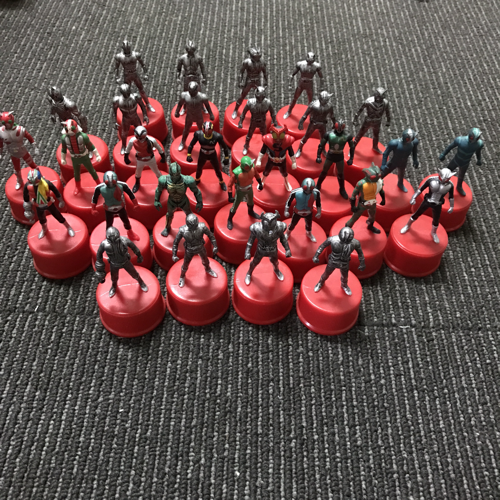 仮面ライダーボトルキャップフィギュア