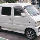 H13年式エブリィワゴンジョイポップ２１世紀SPパールホワイトD...