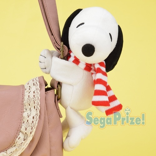 ◆SNOOPY★スヌーピー★巻きつき★ウィンター★ぬいぐるみ★
