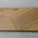 東プレ　Realforce103U SE0200　英語配置キーボード　白色