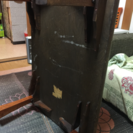 (取り引き中)テーブル レトロ 一枚板 折り畳み座卓の画像