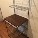 キッチンラック キッチンの炊飯器やレンジ置き等に☆の画像