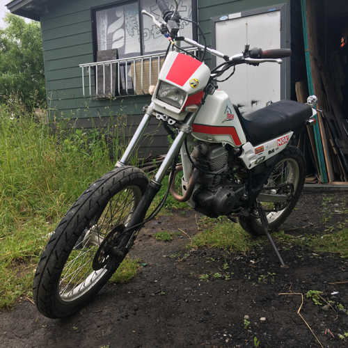 商談中 ヤマハ セロー225