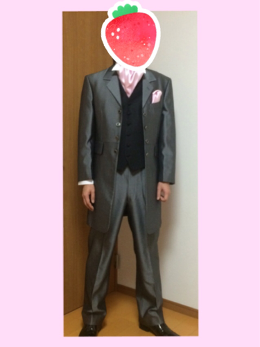 タキシード グレー Mサイズ