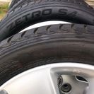 165/55/14アルミタイヤセット。12000円。