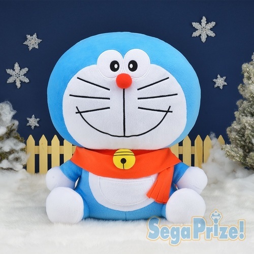 ◆ドラえもん★メガジャンボ★ウィンター★ぬいぐるみ★約35cm