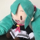 ◆初音ミクシリーズ★ふわふわぬいぐるみ★制服Ver★非売品