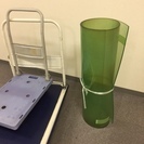 大型カッティングマット 半透明グリーン パターン台用 デスクマット ビニ板　の画像