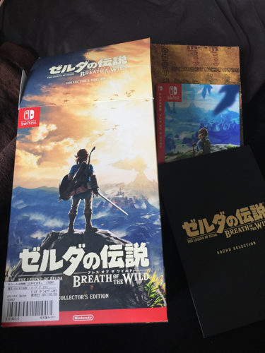 Switch ゼルダの伝説 限定版の付属品