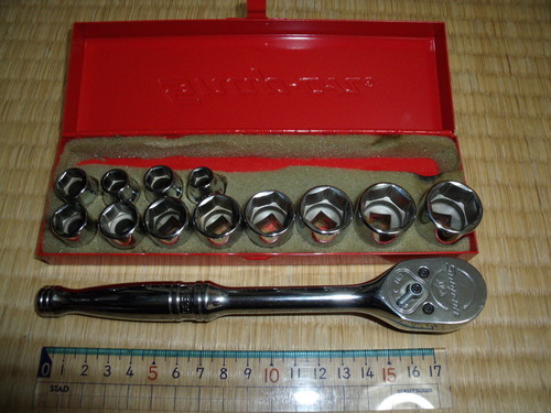 値下げ  スナップオン  新品   8mm〜19mm  ラチェット 