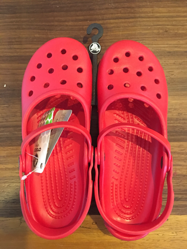 クロックス レッド 新品