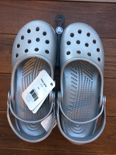 クロックス シルバー 新品
