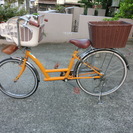 子供乗せ自転車　小柄の方もＯＫ！　前乗せ・後ろ乗せ・かご付き