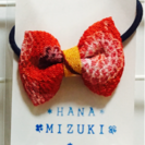 ちりめんヘアアクセサリーの画像