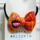 ハンドメイド ちりめん 和風ヘアアクセサリーの画像