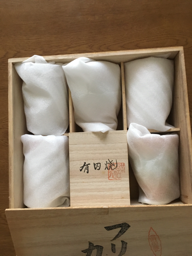 有田焼 フリーカップ5個セット