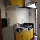 SL203　2階・角部屋の家電つき1K！！