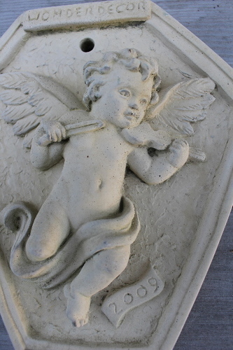 ワンダーデコールガーデンオーナメントイヤープレート2009