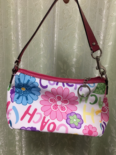 引越し直前価格‼️COACH(コーチ) 花柄ポーチ トート  ハンド