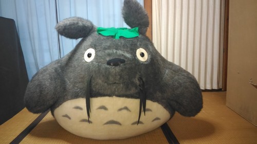 【中古】となりのトトロ≪超特大≫ぬいぐるみ　配送不可　京都市東山区まで引き取りに来られる方