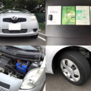 残車検1年以上！H30/8迄！トヨタ ヴィッツ！HDDナビ！スマートキー！の画像
