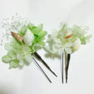 浴衣に合う✨髪飾り作り体験教室の画像