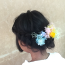 浴衣に合う✨髪飾り作り体験教室の画像