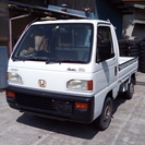★ありがとうございました★ホンダ アクティトラック★5MT 4WD 白★今年1月まで実働していました★の画像