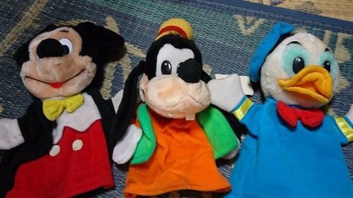 ディズニーパペット3つ