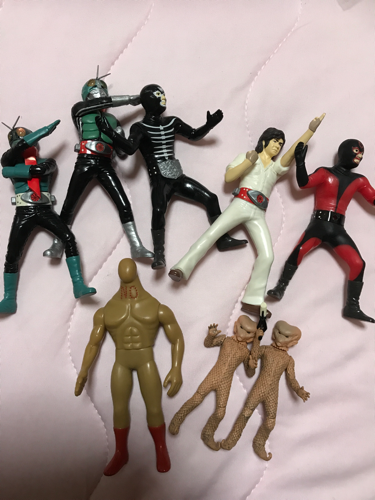 仮面ライダーレトロフィギュア