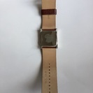 新品？★axcent of scandinavia 腕時計★デジタル 革ベルト？ 箱付きスウェーデン 茶色 ブラウン アクセントの画像