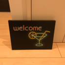 welcomeボードです(^^)の画像