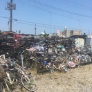 【千葉県中心】中古自転車　買取　ボロボロ　部品足りず　大量　不法...