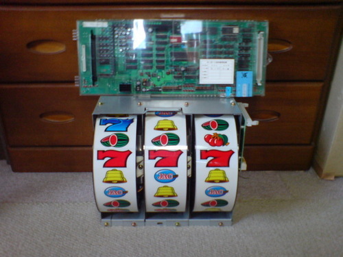 パチスロ実機 アルゼ 4号機 レトロ グランシエル LED化 載せ変えセット パネル付