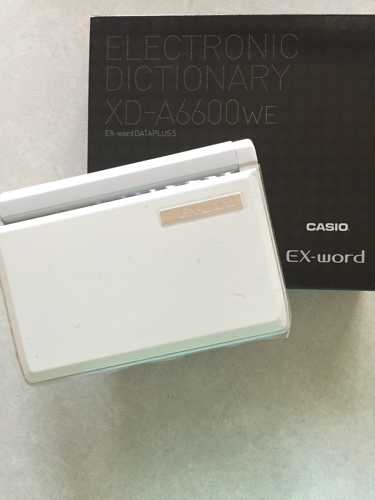 【新品】CASIOの電子辞書☆EXword