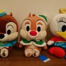 ディズニーシーの景品 ぬいぐるみ3点 非売品