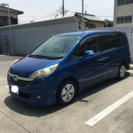 3列シート 車検30年6月 新品取付品多数 純正エアロ 24z希少ブルー すぐ乗れますの画像