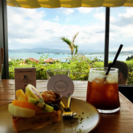 古宇利島の絶景カフェの画像