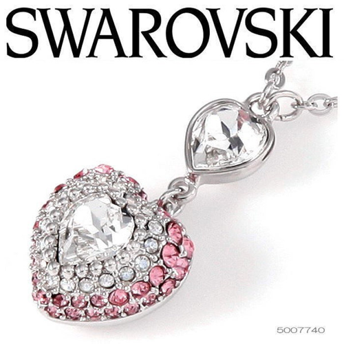 【新品】SWAROVSKI/スワロフスキー ハート・ネックレス