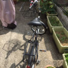 折りたたみ自転車20インチの画像