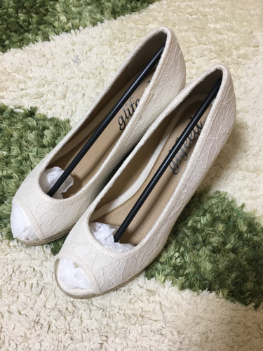 新品未使用★ウェッジソール パンプス