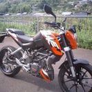 KTM 200 DUKE 2013年式