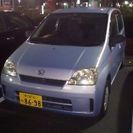 ダイハツ　ミラ　薄い青？車検8月26日まであります。