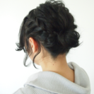 可愛い髪型でそのままお出かけ☆ヘアアレンジレッスンの画像