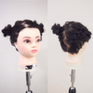可愛い髪型でそのままお出かけ☆ヘアアレンジレッスンの画像