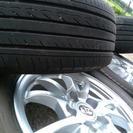 トヨタ純正 16インチ 5H-114.3  ヨコハマADVAN db純正ナット付の画像