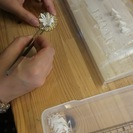 和の習い事 江戸つまみ細工　『梅のかんざし』 1Day Lessonの画像