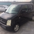 平成16年　スズキ　ワゴンR　人気の黒！　調子いいです。の画像