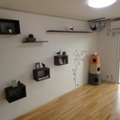 キャットステップ設置！ネコを飼うためのお部屋！