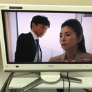 072451　持ち帰り特価！SHARP　TV32インチ　ホワイト